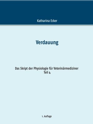cover image of Verdauung